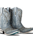 Dolly Bootie - Washed Denim