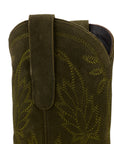 Sandaga Midi - Olive Suede