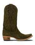 Sandaga Midi - Olive Suede