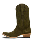 Sandaga Midi - Olive Suede