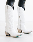 Smokeshow Boot - Matte White