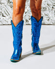 Smokeshow Boot - Cobalt Metallic