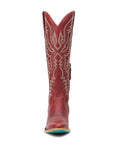 Monica Knee High Corset - Smoldering Ruby