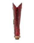 Monica Knee High Corset - Smoldering Ruby