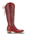 Monica Knee High Corset - Smoldering Ruby