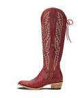Monica Knee High Corset - Smoldering Ruby