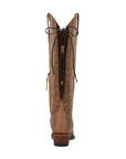 Monica Knee High Corset - Oiled Saddle