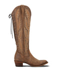 Monica Knee High Corset - Oiled Saddle