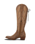 Monica Knee High Corset - Oiled Saddle