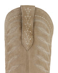 Squash Blossom Boot - Latte Suede