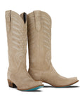 Squash Blossom Boot - Latte Suede