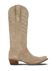 Squash Blossom Boot - Latte Suede