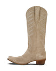Squash Blossom Boot - Latte Suede