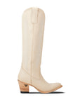 Jentry Knee High Boot - Pale Ivory