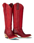 Jentry Knee High Boot - Smoldering Ruby