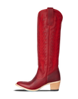 Jentry Knee High Boot - Smoldering Ruby