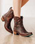 Cossette Bootie - Cognac