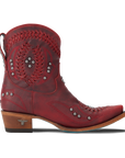 Cossette Bootie - Smoldering Ruby