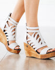 Becca Wedge - Ceramic Crackle