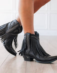 Senita Falls Bootie - Jet Black