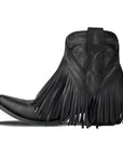 Senita Falls Bootie - Jet Black