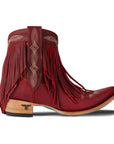 Senita Falls Bootie - Smoldering Ruby