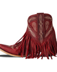 Senita Falls Bootie - Smoldering Ruby