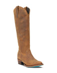 Plain Jane Boot - Burnt Caramel