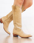Plain Jane Boot - Butterscotch