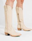 Plain Jane Boot - Pale Ivory