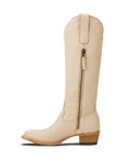 Plain Jane Boot - Pale Ivory