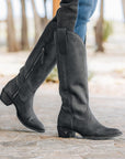 Plain Jane Boot - Matte Black