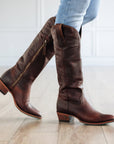 Plain Jane Boot - Cognac