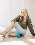 Plain Jane Boot - Latte Suede