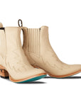 Western Chelsea Bootie - Pale Ivory