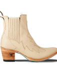 Western Chelsea Bootie - Pale Ivory