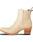 Western Chelsea Bootie - Pale Ivory