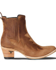 Western Chelsea Bootie - Toffee Suede