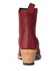 Western Chelsea Bootie - Smoldering Ruby