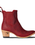Western Chelsea Bootie - Smoldering Ruby