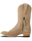 Plain Jane Midi - Latte Suede