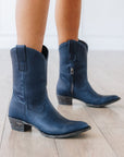 Plain Jane Midi - Midnight Navy