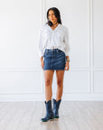 Plain Jane Midi - Midnight Navy