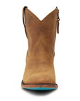 Plain Jane Bootie - Burnt Caramel