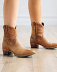 Plain Jane Bootie - Desert Clay