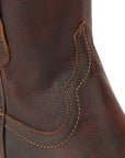 Plain Jane Bootie - Cognac