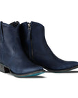 Plain Jane Bootie - Midnight Navy