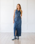 Plain Jane Bootie - Washed Denim