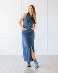 Plain Jane Bootie - Washed Denim