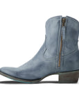 Plain Jane Bootie - Washed Denim